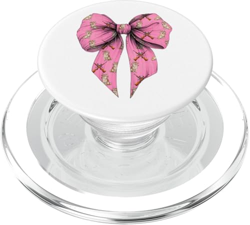 Coquette Bow Coyote Hunter Jagd Mädchen Mama Muttertag PopSockets PopGrip für MagSafe Coquette Bow Coyote Hunter Jagd Mädchen Mama Muttertag PopSockets PopGrip für MagSafe von Womens Pink Coquette Ribbon Coyote Hunter Gifts