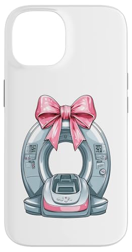 Coquette Bow Ct Radiographin Radiographie Rad Tech X-Ray Girl Hülle für iPhone 14 von Womens Radiology Coquette Ribbon CT MRT Gifts