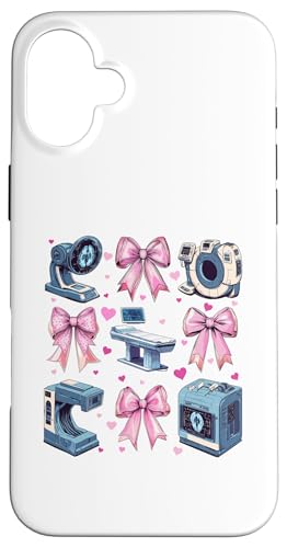 Coquette Bow Ct Radiographin Radiographie Rad Tech X-Ray Girl Hülle für iPhone 16 Plus Coquette Bow Ct Radiographin Radiographie Rad Tech X-Ray Girl Hülle für iPhone 16 Plus von Womens Radiology Coquette Ribbon CT MRT Gifts