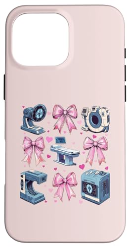 Coquette Bow Ct Radiographin Radiographie Rad Tech X-Ray Girl Hülle für iPhone 16 Pro Max Coquette Bow Ct Radiographin Radiographie Rad Tech X-Ray Girl Hülle für iPhone 16 Pro Max von Womens Radiology Coquette Ribbon CT MRT Gifts