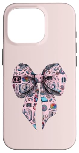 Coquette Bow Ct Radiographin Radiographie Rad Tech X-Ray Girl Hülle für iPhone 16 Pro Coquette Bow Ct Radiographin Radiographie Rad Tech X-Ray Girl Hülle für iPhone 16 Pro von Womens Radiology Coquette Ribbon CT MRT Gifts