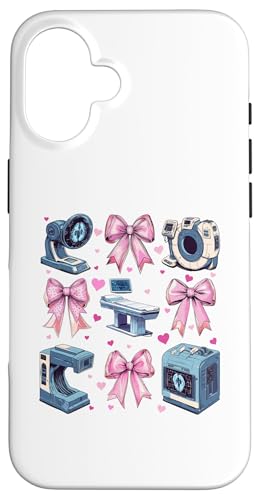 Coquette Bow Ct Radiographin Radiographie Rad Tech X-Ray Girl Hülle für iPhone 16 Coquette Bow Ct Radiographin Radiographie Rad Tech X-Ray Girl Hülle für iPhone 16 von Womens Radiology Coquette Ribbon CT MRT Gifts