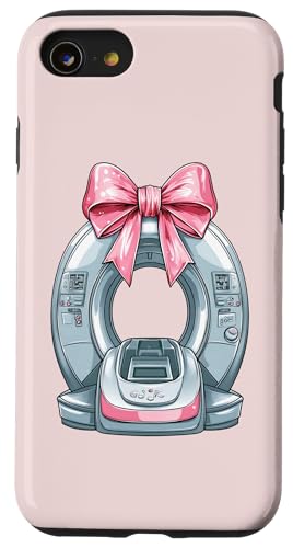 Coquette Bow Ct Radiographin Radiographie Rad Tech X-Ray Girl Hülle für iPhone SE (2020) / 7 / 8 von Womens Radiology Coquette Ribbon CT MRT Gifts