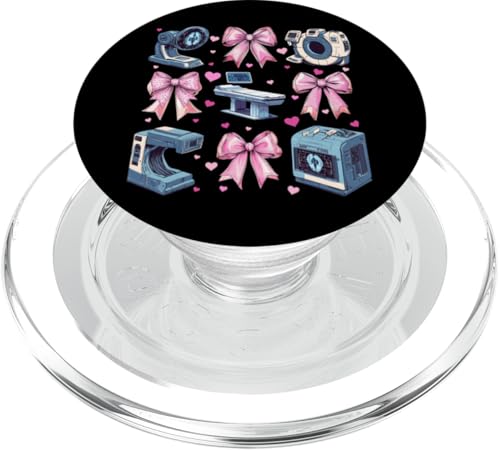 Coquette Bow Ct Radiographin Radiographie Rad Tech X-Ray Girl PopSockets PopGrip für MagSafe Coquette Bow Ct Radiographin Radiographie Rad Tech X-Ray Girl PopSockets PopGrip für MagSafe von Womens Radiology Coquette Ribbon CT MRT Gifts