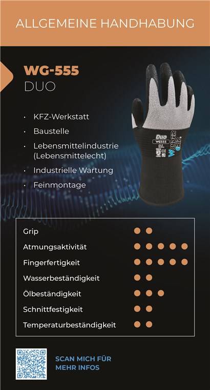 Wonder Grip Duo WG-555 XXL/11 Retail von Wonder Grip Europe S.A.S.