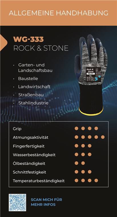 Wonder Grip Rock & Stone WG-333 L/9 Retail von Wonder Grip Europe S.A.S.