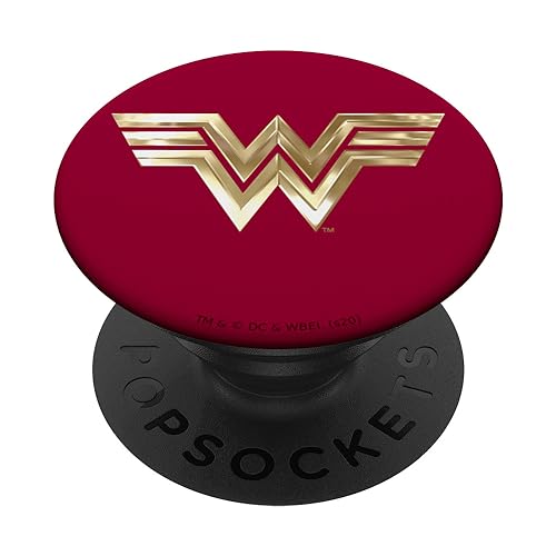 PopSocket : PopGrip Wonder Woman 1984 Golden Logo PopSockets Ausziehbarer Sockel und Griff für Handys/Tablets mit Tauschbarem Top PopSocket : PopGrip Wonder Woman 1984 Golden Logo PopSockets Ausziehbarer Sockel und Griff für Handys/Tablets mit Tauschbarem Top von Wonder Woman