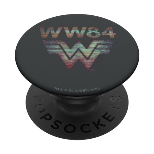 Wonder Woman 1984 Static TV Lines PopSockets Klebender PopGrip von Wonder Woman