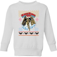 Wonder Women 1984 Kids' Sweatshirt - White - 9-10 Jahre von Wonder Woman