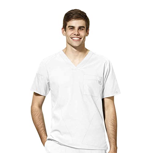 WonderWink 6355XWHIT5XL W123 Herren V-Ausschnitt Top Weiß Erweiterte 5XL Gr. WonderWink 6355XWHIT5XL W123 Herren V-Ausschnitt Top Weiß Erweiterte 5XL Gr. von WonderWink