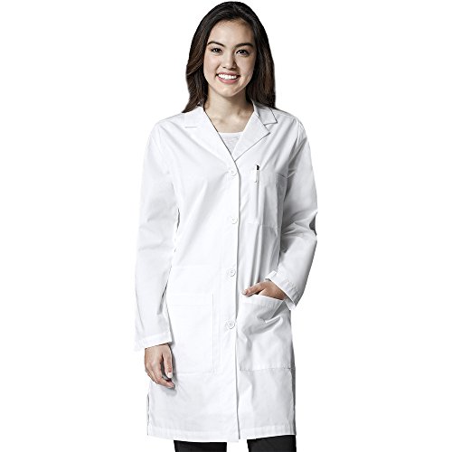 WonderWink Wonderlab Laborkittel für Damen - Weiß - XX-Small WonderWink Wonderlab Laborkittel für Damen - Weiß - XX-Small von WonderWink