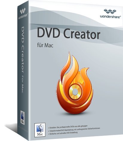 DVD Creator MAC Vollversion (Product Keycard ohne Datenträger) von Wondershare
