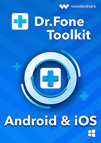 Wondershare Dr. Fone Toolkit | Android und iOS - 1 Jahr / bis zu 5 Mobile Geräte | PC | PC Aktivierungscode per Email von Wondershare