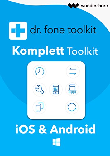 Wondershare - dr.fone - Full Toolkit - iOS und Android - 1 Jahr - 1 Gerät für PC | PC Aktivierungscode per Email von Wondershare