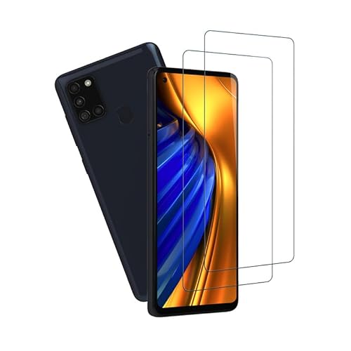 [2 Stück] Schutzfolie für Samsung Galaxy A21s Panzerglas, Gehärtetem Glas Folie für Samsung A21s Screen Protector, Ultra-klar, Schutzglas Displayschutz für Samsung Galaxy A21s Panzerglasfolie von Wondoner