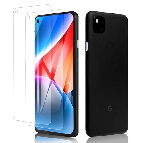 [2 Stück] für Folie Google Pixel 4a Panzerglas, Stoß-Kratzfest Displayschutz für Google Pixel 4a Panzerglasfolie, Blasenfreie Einfache Installation Displayschutzfolie Google Pixel 4a Schutzfolie von Wondoner