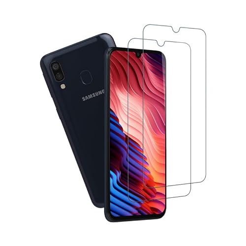 [2 Stück] für Folie Samsung Galaxy A40 Panzerglas, Unzerbrechlich für Displayfolie Samsung A40 Schutzfolie, Hohe Transparenz Antifouling Displayschutz Schutzglas von Wondoner