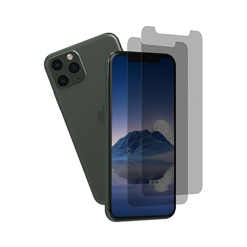 Wondoner [2 Stück] Displayschutz für iPhone X Blickschutz, Anti Spy Schutzfolie iPhone XS Privacy Displayschutz, 9H Härte, Berührungsempfindlich, Ultra-klar für iPhone X/XS/11 Pro Panzerglas von Wondoner