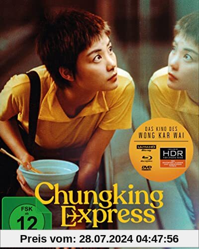 Chungking Express (Wong Kar Wai) - Special Edition (4K-Ultra HD) (+ Blu-ray) (+ DVD) von Wong Kar-Wai