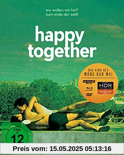 Happy Together (Wong Kar Wai) (Special Edition) (4K-UHD) (+ BR) (+ DVD) [Blu-ray] von Wong Kar-Wai