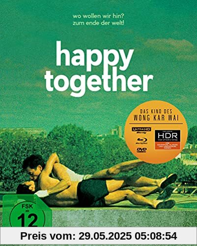 Happy Together (Wong Kar Wai) (Special Edition) (4K-UHD) (+ BR) (+ DVD) [Blu-ray] von Wong Kar-Wai