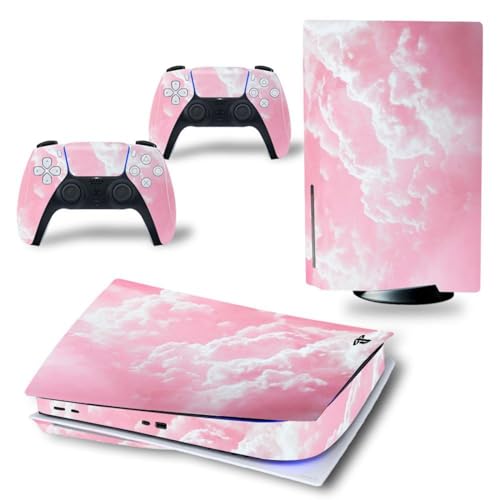 Wonhomke Himmel Design für PS5 PVC Aufkleber Decal Vinyl Skins für Disk Edition (PS5-002) von Wonhomke
