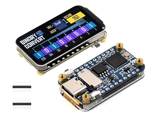 RP2350 3,7 cm Display-Entwicklungsplatine, 172 x 320, 262 K Farbe, basierend auf RP2350 Dual-Core- und Dual-Architektur-Mikrocontroller, mit bunter RGB-LED, Typ-C-USB-Anschluss RP2350 3,7 cm Display-Entwicklungsplatine, 172 x 320, 262 K Farbe, basierend auf RP2350 Dual-Core- und Dual-Architektur-Mikrocontroller, mit bunter RGB-LED, Typ-C-USB-Anschluss von Wonrabai