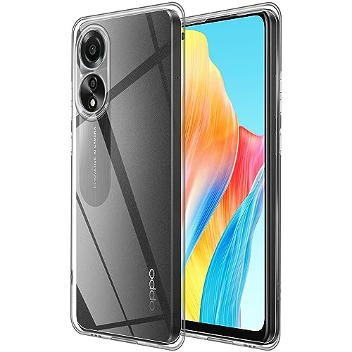 Wonsoso Crystal Clear Kompatibel mit Oppo A78 4G Hülle, Stoßfeste Kratzfeste Ultra Dünne Schutzhülle, Vergilbungsfrei Klare Weich Silikon TPU Handyhülle Case - Transparente Wonsoso Crystal Clear Kompatibel mit Oppo A78 4G Hülle, Stoßfeste Kratzfeste Ultra Dünne Schutzhülle, Vergilbungsfrei Klare Weich Silikon TPU Handyhülle Case - Transparente von Wonsoso