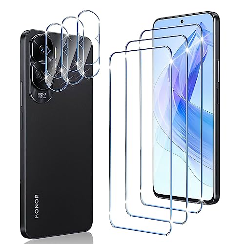 Wonsoso Kompatibel für Honor 90 Lite 5G für Panzerglas, 3 Stück 9H Härte Schutzfolie 3 Stück Kamera Panzerfolie, Anti-Bläschen, Anti-Kratzen, Ultra HD Displayschutzfolie Panzer Schutz Glas Wonsoso Kompatibel für Honor 90 Lite 5G für Panzerglas, 3 Stück 9H Härte Schutzfolie 3 Stück Kamera Panzerfolie, Anti-Bläschen, Anti-Kratzen, Ultra HD Displayschutzfolie Panzer Schutz Glas von Wonsoso
