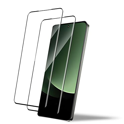 Wonsoso Kompatibel mit Xiaomi 13 Ultra für Panzerglas, 2 Stück 9H Härte 3D Schutzfolie Displayschutz, Anti-Kratzen, Anti-Bläschen, HD Clear Panzerfolie Displayschutzfolie Panzer Schutz Glas von Wonsoso