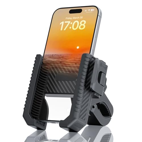 Wonwood_direct Motorrad Handyhalterung, Handyhalterung Fahrrad Handy Motorradhalterung, 360°Lenker Halter Handy Halterung Fahrradlenker für E Scooter für iPhone, Samsung und Smartphone Wonwood_direct Motorrad Handyhalterung, Handyhalterung Fahrrad Handy Motorradhalterung, 360°Lenker Halter Handy Halterung Fahrradlenker für E Scooter für iPhone, Samsung und Smartphone von Wonwood_direct