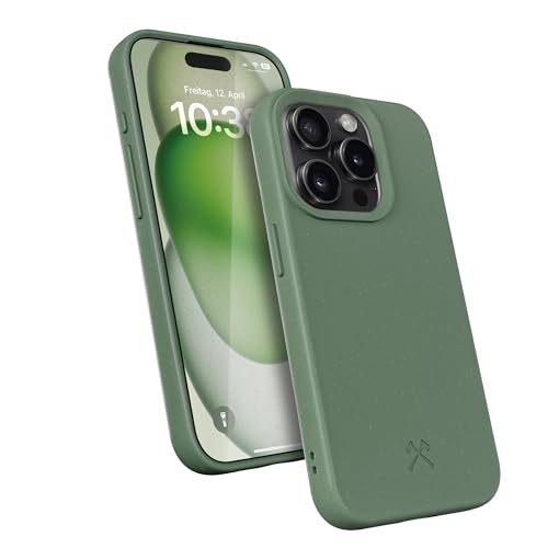 Woodcessories - Bio Case, Handyhülle kompatibel mit iPhone 15 Pro Max Hülle grün - Nachhaltig aus Pflanzen Woodcessories - Bio Case, Handyhülle kompatibel mit iPhone 15 Pro Max Hülle grün - Nachhaltig aus Pflanzen von Woodcessories