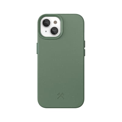 Woodcessories Bio Case MagSafe iPhone 15 Plus Midnight Green Biomaterial von Woodcessories