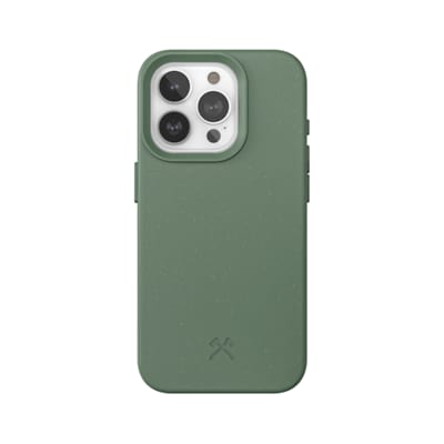 Woodcessories Bio Case MagSafe iPhone 15 Pro Max Midnight Green Biomaterial von Woodcessories