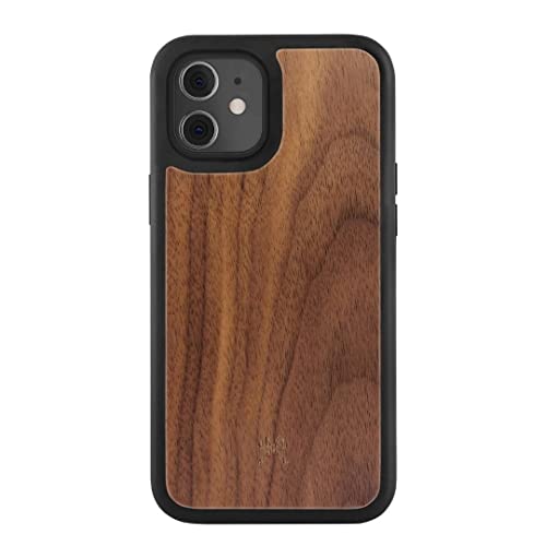 Woodcessories - Bumper Case kompatibel mit iPhone 12 Mini Hülle Holz Walnuss Woodcessories - Bumper Case kompatibel mit iPhone 12 Mini Hülle Holz Walnuss von Woodcessories