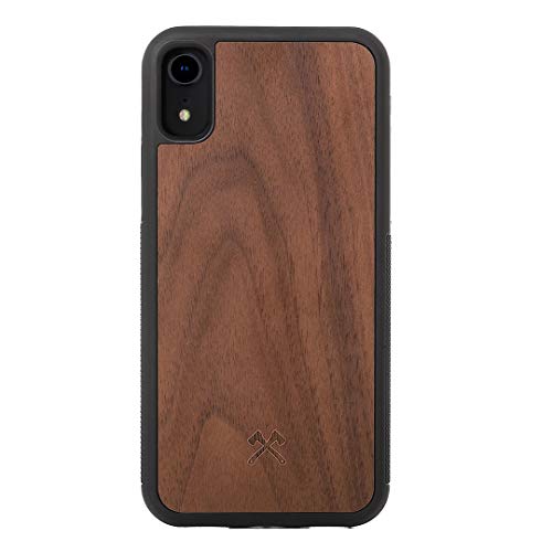 Woodcessories - Bumper Case kompatibel mit iPhone XR Hülle Holz Walnuss Woodcessories - Bumper Case kompatibel mit iPhone XR Hülle Holz Walnuss von Woodcessories