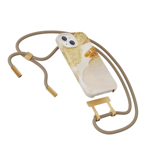 Woodcessories - Change Case, Nachhaltige Handykette abnehmbar kompatibel mit iPhone 15 Hülle mit Band Desert Gold- biologisch abbaubar Woodcessories - Change Case, Nachhaltige Handykette abnehmbar kompatibel mit iPhone 15 Hülle mit Band Desert Gold- biologisch abbaubar von Woodcessories