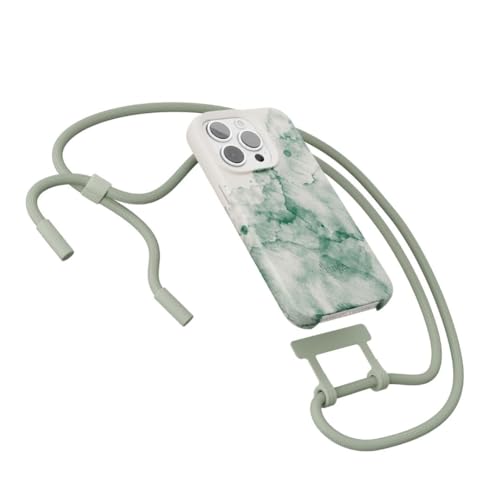 Woodcessories - Change Case, Nachhaltige Handykette abnehmbar kompatibel mit iPhone 15 Pro Hülle mit Band Aqua Green - biologisch abbaubar Woodcessories - Change Case, Nachhaltige Handykette abnehmbar kompatibel mit iPhone 15 Pro Hülle mit Band Aqua Green - biologisch abbaubar von Woodcessories