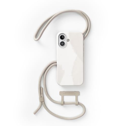 Woodcessories - Change Case, Nachhaltige Handykette abnehmbar kompatibel mit iPhone 16 Hülle mit Band Dove White - biologisch abbaubar Woodcessories - Change Case, Nachhaltige Handykette abnehmbar kompatibel mit iPhone 16 Hülle mit Band Dove White - biologisch abbaubar von Woodcessories