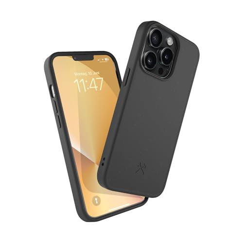 Woodcessories - Handyhülle kompatibel mit iPhone 13 Pro Max Hülle schwarz - Nachhaltig aus Pflanzen Woodcessories - Handyhülle kompatibel mit iPhone 13 Pro Max Hülle schwarz - Nachhaltig aus Pflanzen von Woodcessories