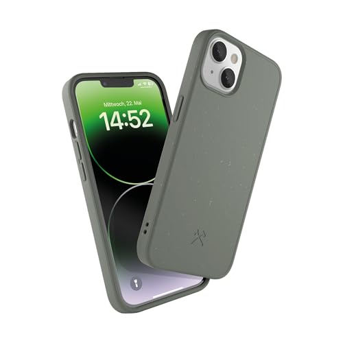 Woodcessories - Handyhülle kompatibel mit iPhone 14 Hülle grün, iPhone 13 Hülle - Nachhaltig aus Pflanzen Woodcessories - Handyhülle kompatibel mit iPhone 14 Hülle grün, iPhone 13 Hülle - Nachhaltig aus Pflanzen von Woodcessories