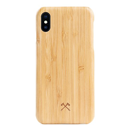 Woodcessories - Handyhülle kompatibel mit iPhone XS Hülle Holz, iPhone X Hülle Echtholz - EcoSlim Case Bambus Woodcessories - Handyhülle kompatibel mit iPhone XS Hülle Holz, iPhone X Hülle Echtholz - EcoSlim Case Bambus von Woodcessories