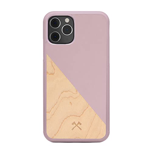 Woodcessories - Hülle kompatibel mit iPhone 11 Pro aus Echtholz - EcoSplit Case 2.0 (Kirsche/Rose) von Woodcessories
