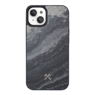 Woodcessories MagSafe Stone Bumper Case iPhone 14 Plus Camo Gray von Woodcessories