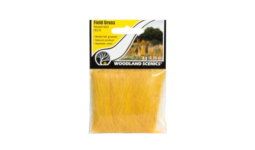 Woodland Scenics FG172 Field Grass langes Feldgras goldgelbes Stroh Harvest Gold ca. 8g WFG172 von Woodland Scenics