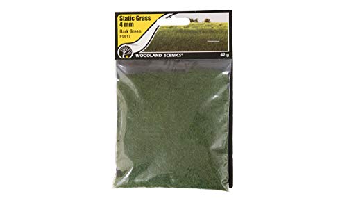 Woodland Scenics FS617 Static Grass 4mm statisches Gras dunkelgrün dark green ca. 50g WFS617 Woodland Scenics FS617 Static Grass 4mm statisches Gras dunkelgrün dark green ca. 50g WFS617 von Woodland Scenics