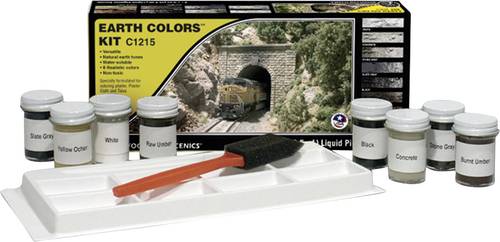 Woodland Scenics WC1215 Modellbahn-Mischset Erdfarben (earth) 1 Set von Woodland Scenics