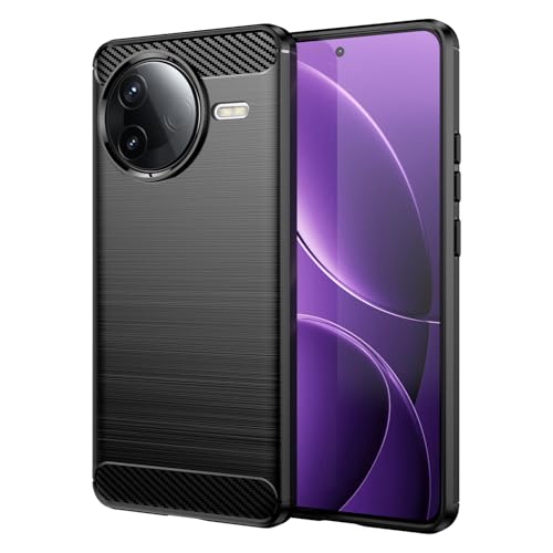 Wookfiss Hülle für Xiaomi Poco F7 Pro 5G, Weiche Kohlefaser Design Handyhülle Silikon TPU Flexible Stoßfeste Kratzfest Schutzhülle, Schwarz Wookfiss Hülle für Xiaomi Poco F7 Pro 5G, Weiche Kohlefaser Design Handyhülle Silikon TPU Flexible Stoßfeste Kratzfest Schutzhülle, Schwarz von Wookfiss