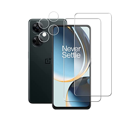 Wookfiss Schutzfolie für OnePlus Nord CE 3 Lite 5G Panzer Schutz Glas Folie, 2 Stück Panzerfolie + 2 Stück Kamera Schutzfolie, 9H Härte, Anti-Kratz, Anti-Bläschen, HD Klar Displayschutz Wookfiss Schutzfolie für OnePlus Nord CE 3 Lite 5G Panzer Schutz Glas Folie, 2 Stück Panzerfolie + 2 Stück Kamera Schutzfolie, 9H Härte, Anti-Kratz, Anti-Bläschen, HD Klar Displayschutz von Wookfiss