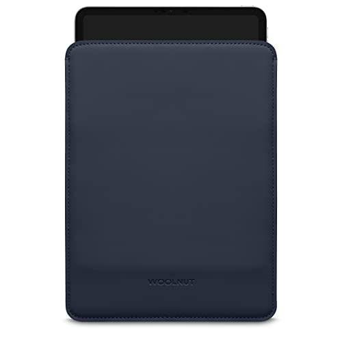 WOOLNUT Matte PU Sleeve Case Hülle für iPad Pro 11 und iPad Air 11/10,9 Zoll - Blau von Woolnut